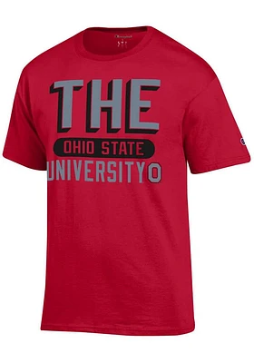 Champion Ohio State Buckeyes Red The Short Sleeve T Shirt