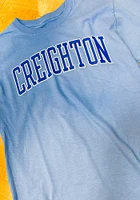 Champion Creighton Bluejays Light Blue Arch Name Short Sleeve T Shirt