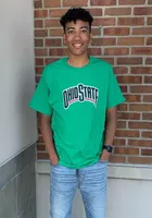Champion Ohio State Buckeyes Green St Patricks Short Sleeve T Shirt