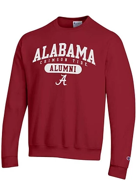 Champion Alabama Crimson Tide Mens Alumni Long Sleeve Crew Sweatshirt