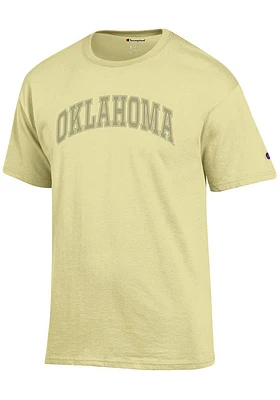 Champion Oklahoma Sooners Yellow Classic Short Sleeve T Shirt