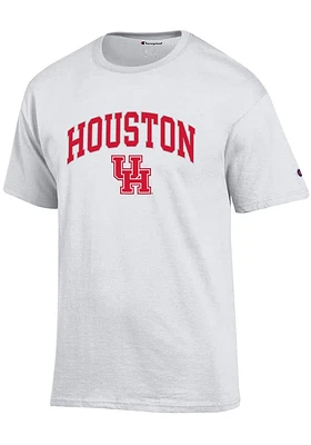 Champion Houston Cougars Arch Mascot Short Sleeve T Shirt
