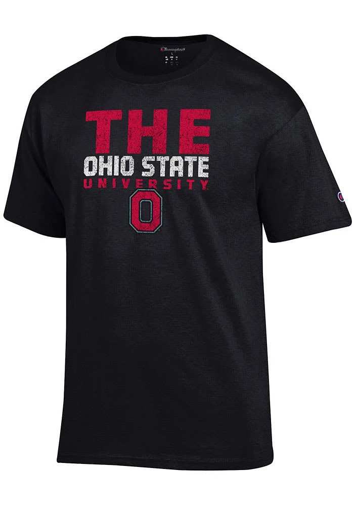 Champion Ohio State Buckeyes Black THE Short Sleeve T Shirt