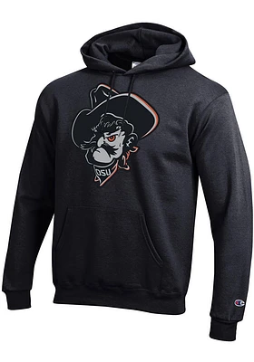 Champion Oklahoma State Cowboys Mens Black Phantom Pete Long Sleeve Hoodie