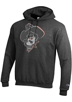 Champion Oklahoma State Cowboys Mens Charcoal Phantom Pete Long Sleeve Hoodie
