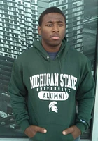 Champion Michigan State Spartans Mens Green Alumni Long Sleeve Hoodie