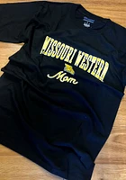 Champion Missouri Western Griffons Womens Black Mom Short Sleeve T-Shirt