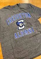 Champion Creighton Bluejays Grey Alumni Short Sleeve Fashion T Shirt