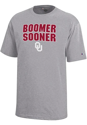 Champion Oklahoma Sooners Youth Boomer Sooner Short Sleeve T-Shirt