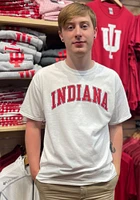 Champion Indiana Hoosiers White Arch Name Short Sleeve T Shirt