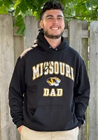 Champion Missouri Tigers Mens Black Dad Number One Long Sleeve Hoodie