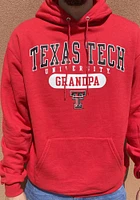 Champion Texas Tech Red Raiders Mens Grandpa Pill Long Sleeve Hoodie