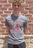 Champion Alabama Crimson Tide Grey Grandpa Number One Short Sleeve Fashion T Shirt