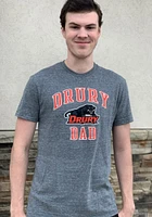 Champion Drury Panthers Grey Dad Number One Short Sleeve Fashion T Shirt