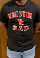 Champion Houston Cougars Black Dad Number One Short Sleeve T Shirt