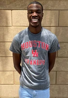 Champion Houston Cougars Grey Grandpa Number One Short Sleeve Fashion T Shirt