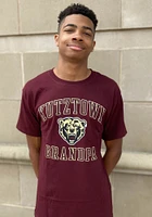Champion Kutztown University Maroon Grandpa Number One Short Sleeve T Shirt