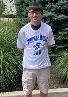 Champion Thomas More Saints White Dad Number One Short Sleeve T Shirt