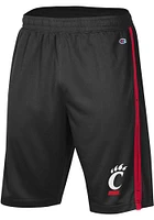Champion Cincinnati Bearcats Mens Black Side Stripe Shorts