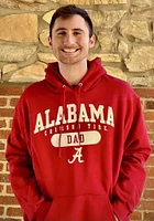 Champion Alabama Crimson Tide Mens Dad Pill Long Sleeve Hoodie