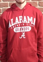 Champion Alabama Crimson Tide Mens Grandpa Pill Long Sleeve Hoodie