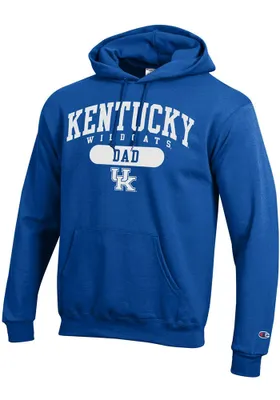 Champion Kentucky Wildcats Mens Blue Dad Pill Long Sleeve Hoodie