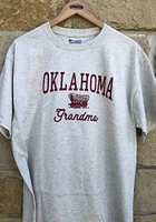 Champion Oklahoma Sooners Womens Oatmeal Grandma Short Sleeve T-Shirt