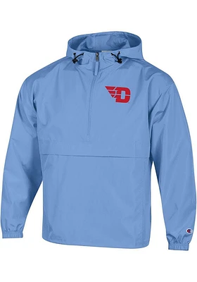 Champion Dayton Flyers Mens Light Blue Primary Logo Weight Jacket