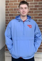 Champion Dayton Flyers Mens Light Blue Primary Logo Weight Jacket