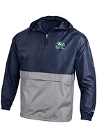Champion Notre Dame Fighting Irish Mens Navy Blue Primary Logo Light Weight Jacket