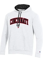 Champion Cincinnati Bearcats Mens Stadium Fleece Long Sleeve Hoodie