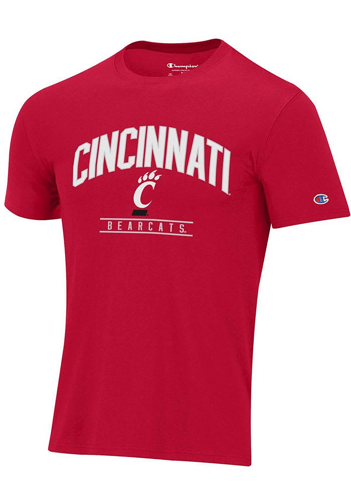 Champion Cincinnati Bearcats Stadium Logo Short Sleeve T Shirt