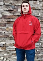 Champion Saginaw Valley State Cardinals Mens Red Packable Light Weight Jacket