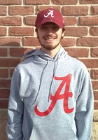 Champion Alabama Crimson Tide Mens Grey Big Logo Long Sleeve Hoodie