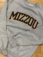 Champion Missouri Tigers Mens Arch Name Long Sleeve Crew Sweatshirt