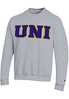 Champion Northern Iowa Panthers Mens Twill Powerblend Long Sleeve Hoodie