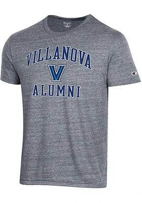 Champion Villanova Wildcats Grey Alumni Number One Short Sleeve Fashion T Shirt