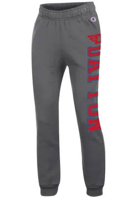 Champion Dayton Flyers Youth Grey Primary Logo Sweatpants