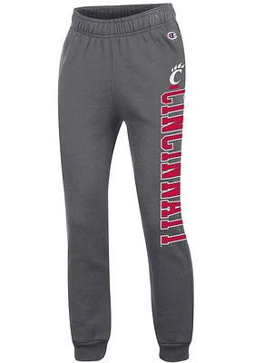 Champion Cincinnati Bearcats Youth Grey Primary Logo Sweatpants