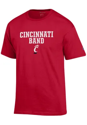 Champion Cincinnati Bearcats BAND Short Sleeve T Shirt