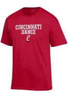 Champion Cincinnati Bearcats DANCE Short Sleeve T Shirt