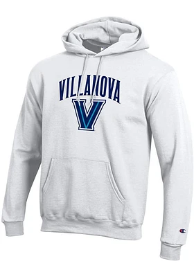 Champion Villanova Wildcats Mens Arch Mascot Long Sleeve Hoodie