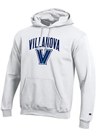 Champion Villanova Wildcats Mens Arch Mascot Long Sleeve Hoodie