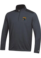 Champion Kentucky Wildcats Mens Black Stadium Two Tone Long Sleeve 1/4 Zip Pullover