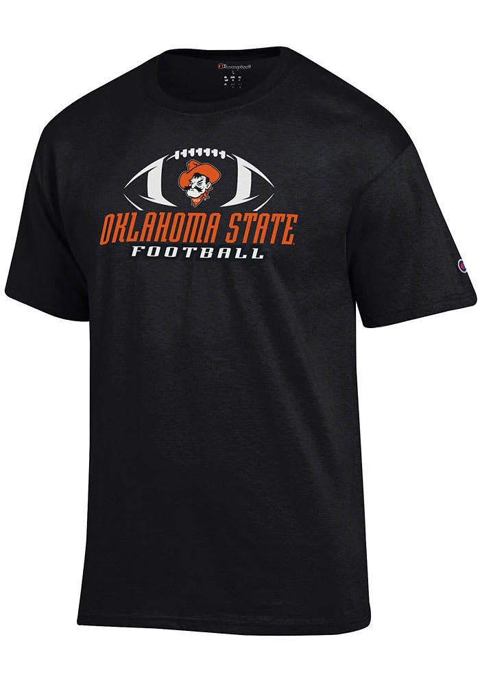Champion Oklahoma State Cowboys Primary Team Football Short Sleeve T Shirt