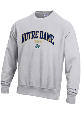 Champion Notre Dame Fighting Irish Mens Arch Long Sleeve Crew Sweatshirt