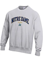 Champion Notre Dame Fighting Irish Mens Arch Long Sleeve Crew Sweatshirt