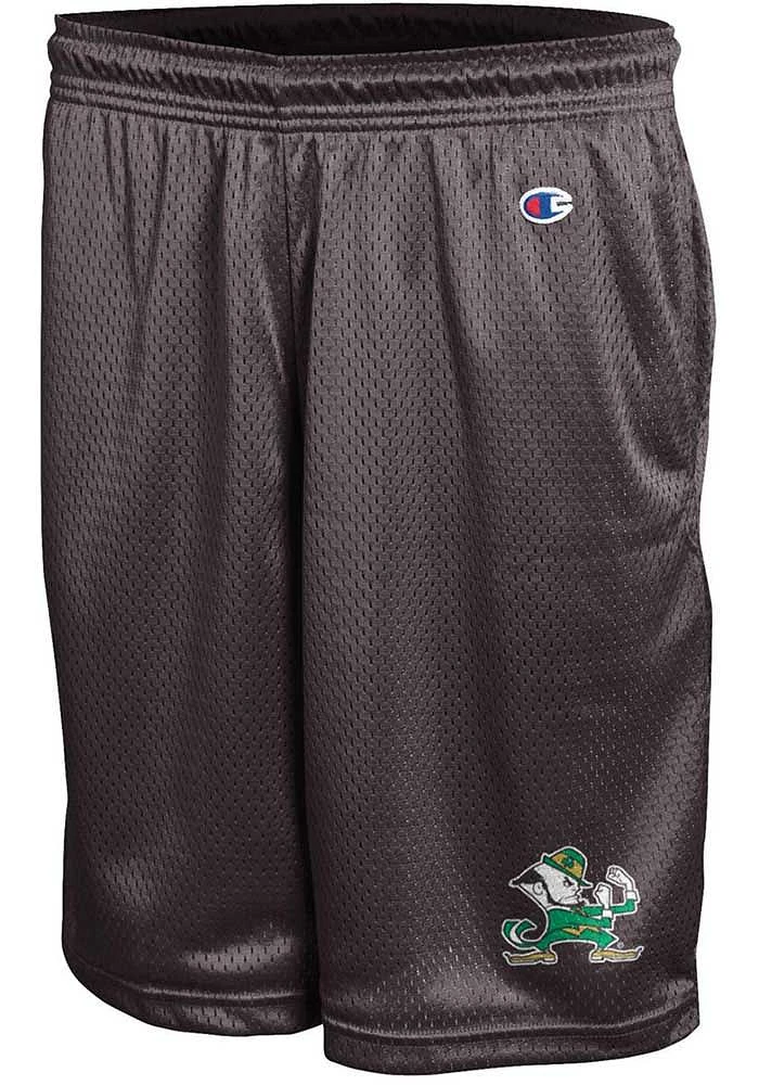 Champion Notre Dame Fighting Irish Mens Grey Primary Logo Shorts