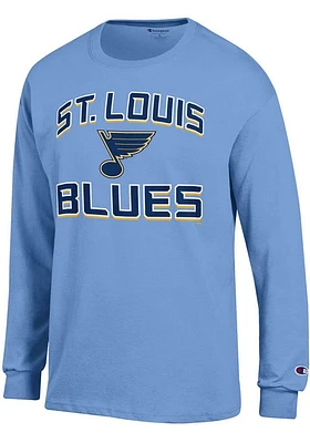 Champion St Louis Blues Light Blue Heart And Soul Long Sleeve T Shirt