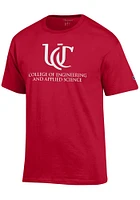 Champion Cincinnati Bearcats Red College of Engineering and Applied Science Short Sleeve T Shirt